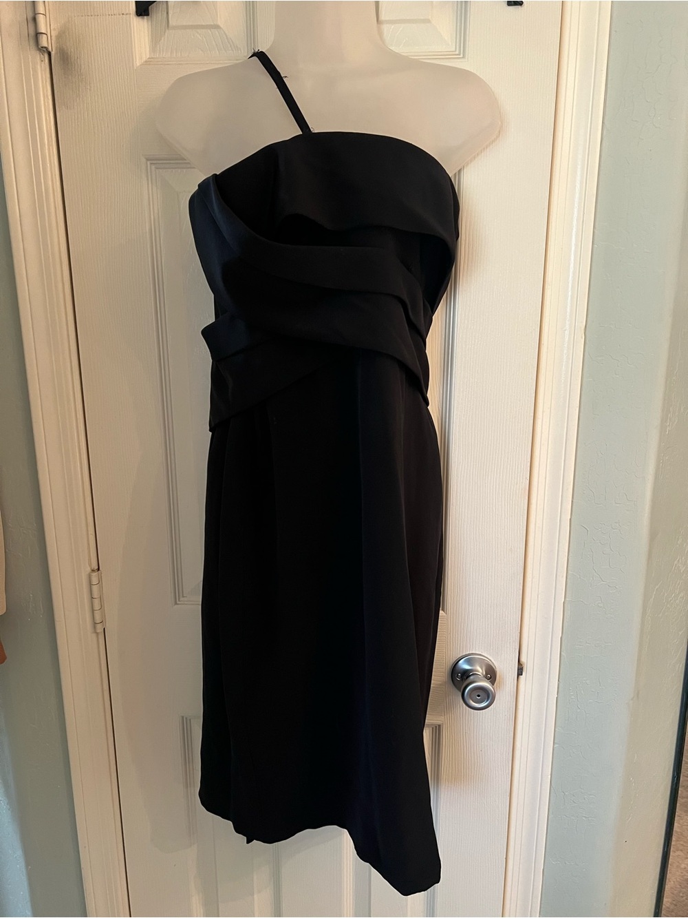 Marchesa silk lbd size 10 black